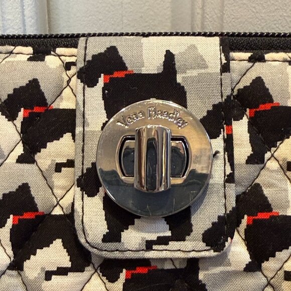 Vera BradleyScotty Dog Turn Lock Qallet Clutch - Picture 2 of 6